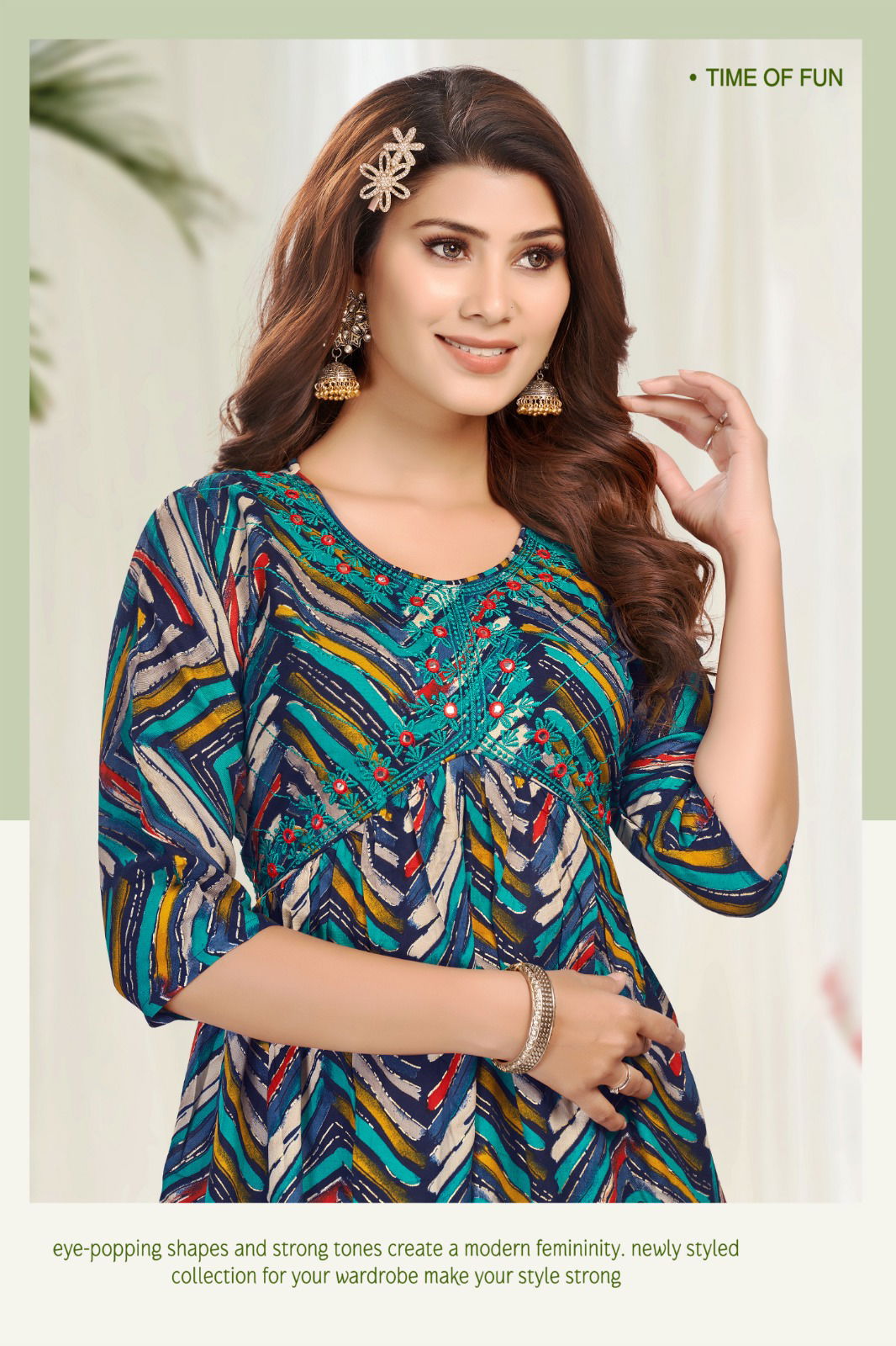 Siyaahi Alia By Hirwa Rayon Alia Cut Embroidery Kurtis Wholesale Market In Surat